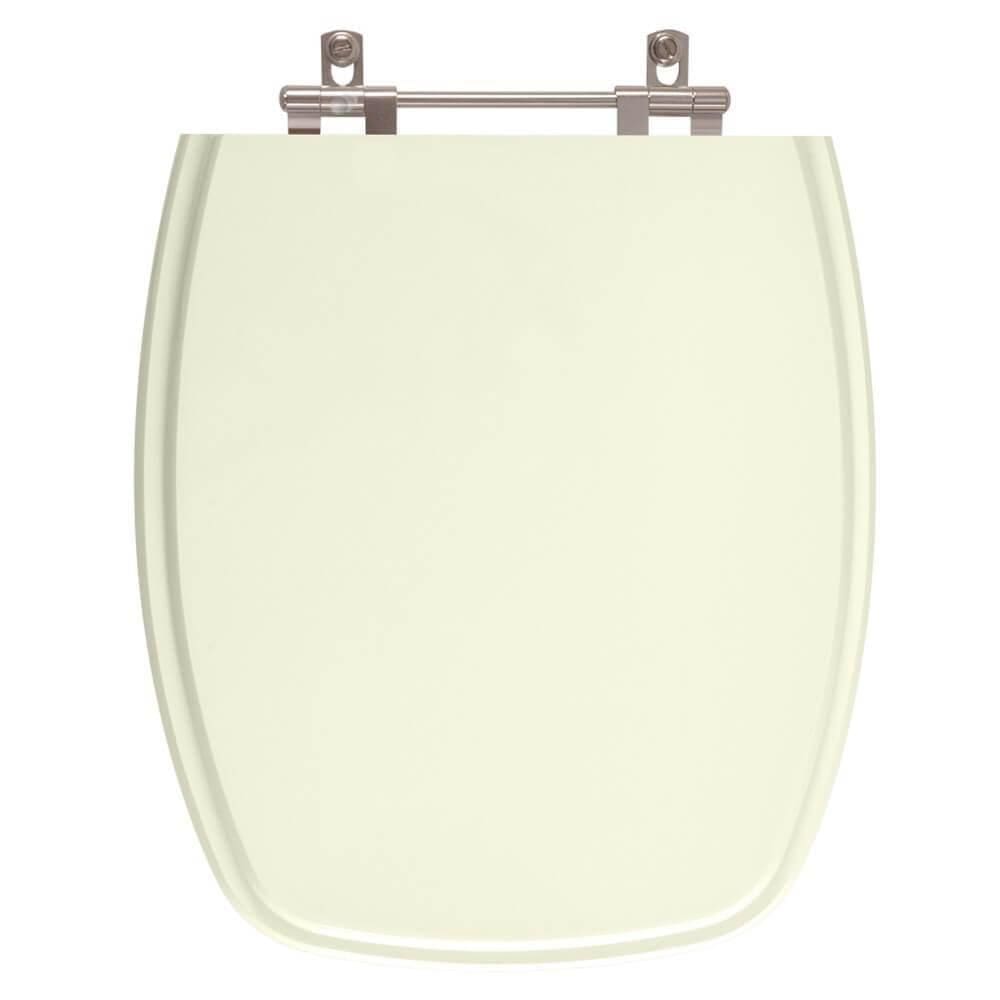 Tampa De Vaso Primula Plus Marfim (bege Claro) Para Bacia Fiori