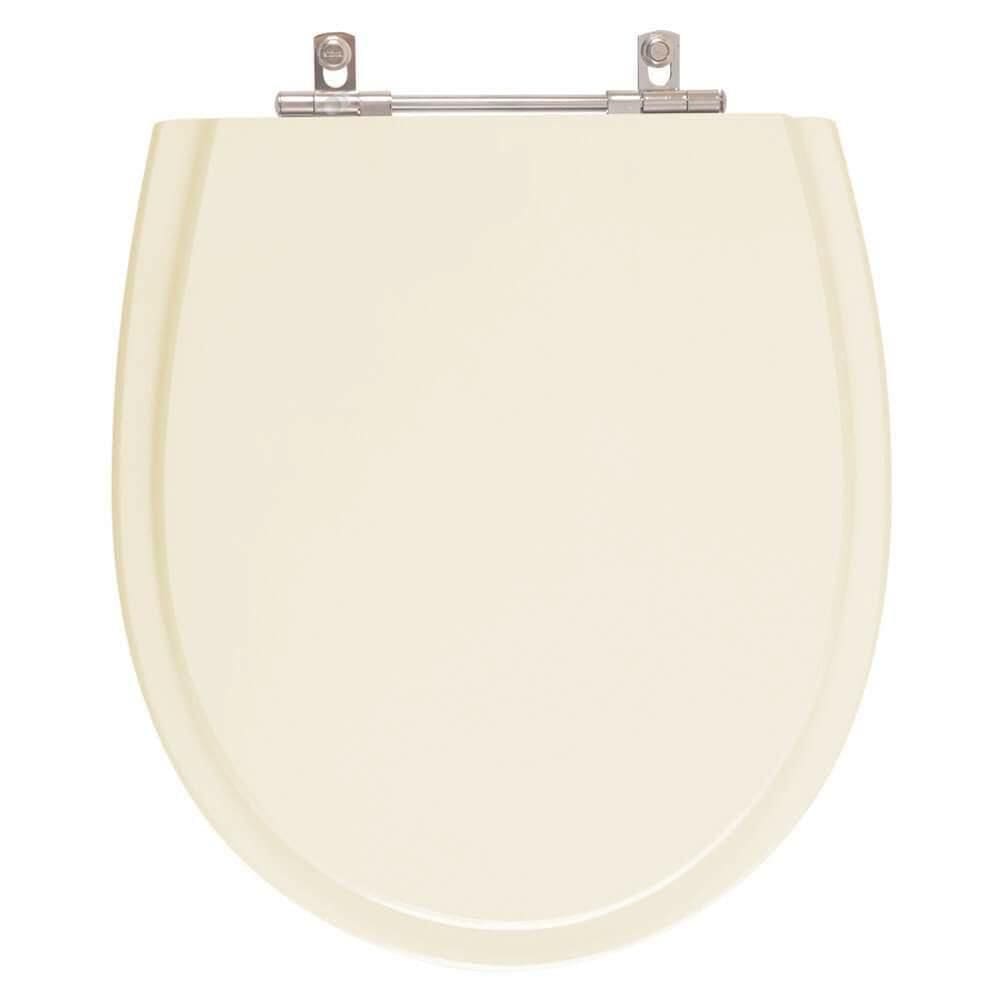 Assento Sanitario Polo Marfim (bege Claro) Para Vaso Hervy