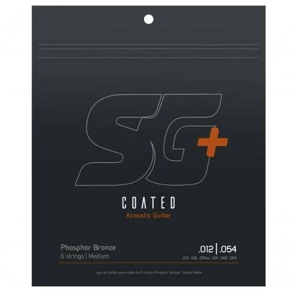 Encordoamento P-violão Fósforo Bronze Sg+ Revestido 012