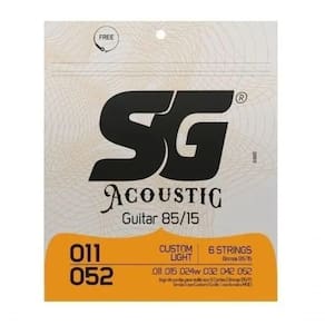 Encordoamento P-violão Aço Bronze 85-15 Sg 0.011 - 0.052