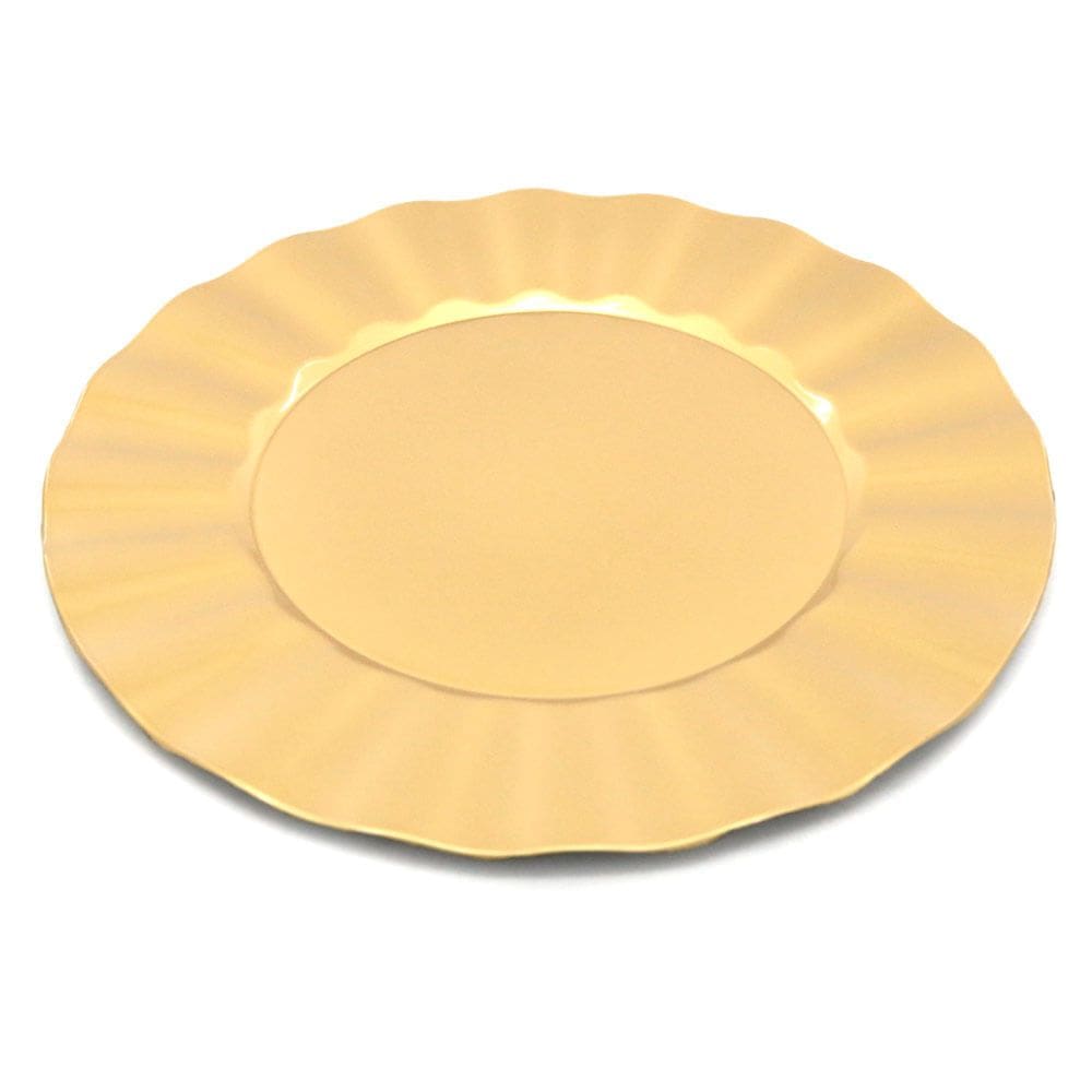 Sousplat 32Cm Noelle Dourado Cazza Decoração