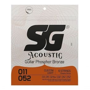Encordoamento P-violão Fósforo Bronze Sg 0.011 - 0.052