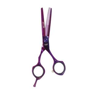 Tesoura Desfiadeira Salles Profissional 5.5 Roxa
