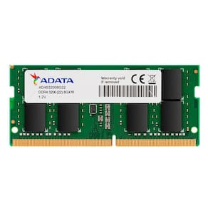 Memória Para Notebook Adata, 8gb, Ddr4, 3200mhz, Cl22 - Ad4s32008g22-sgn