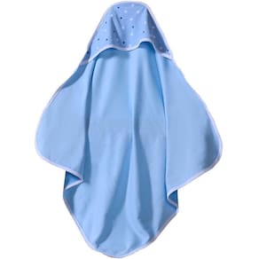 Toalha Capuz Bebê 70x70 Toque Aveludado Super Macia