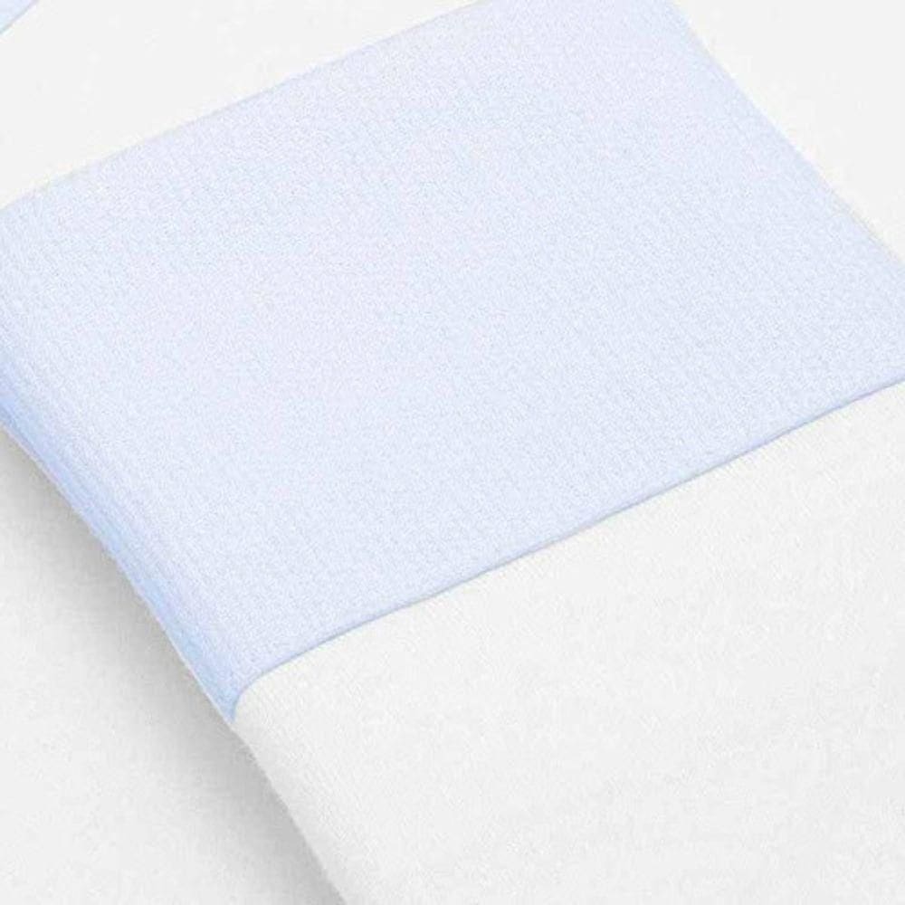 Kit 2 Fronhas Em Malha Azul P Classic For Baby Azul