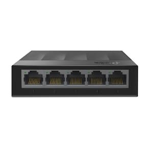 Switch 5 Portas 10/100/1000 Ls1005g Smb Tp-link Preto Bivolt