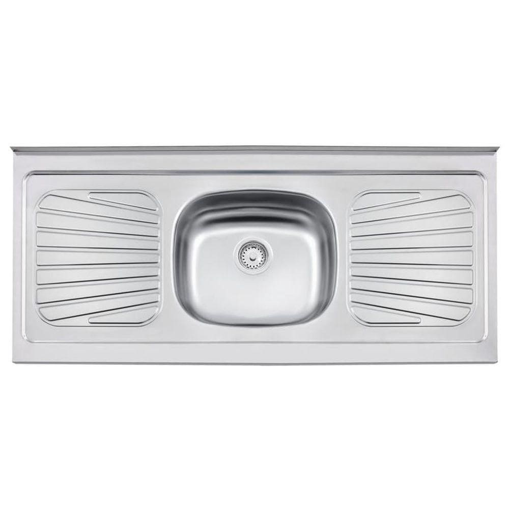 Pia De Apoio Em Aço Inox Tramontina New Raggi 40 120 X 52cm