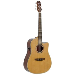 Violão Folk Strinberg Diamond Dd1c Aço Eletroacústico Natural Satin