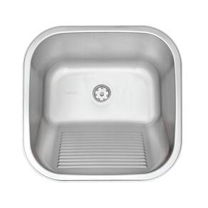 Tanque De Encaixe Tramontina Hera 25 L Em Aço Inox Acetinado 40x40 Cm