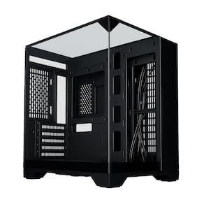 Gabinete Gamer Aquário K-Mex Visão Infinita CG-K3D3 - Vidro Temperado - USB 3.2 - M-ATX - Preto