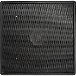 Kit Arandela 6? Full Range Orion 55w Rms Quadrada Preta - Par / 2