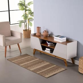 Tapete Passadeira Sisal Lancer 1 Peça 7,00m X 66cm 87% Polipropileno 13% Poliéster - Ps30 Mescla