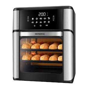 Fritadeira Mondial Air Fryer Oven 12L AFON Preto/Inox 220V