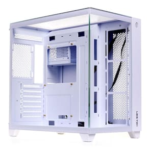 Gabinete Gamer Aquário Liketec Zeus Pro Glass Snow - Lateral e Frontal em Vidro - USB 3.0