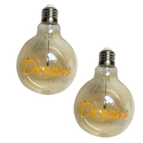 Lampada Vintage Led Dream 4w Branco Quente Kit 2 Uni