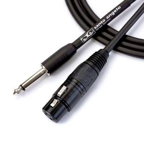 Cabo De Microfone Ninja Hg 0,20 Mm Conector P10/ Xlr Femea