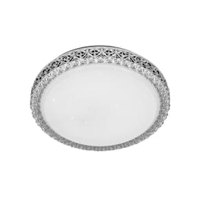 Plafon Shine Led Redondo 280mm Acrílico Liso 18w - Blumenau