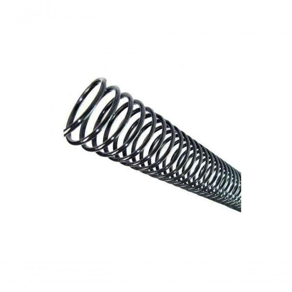 Espirais P/ Encadernação Preto 45Mm 400 Folhas 16Un