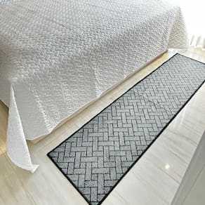 Tapete Passadeira Carpete Trama 0,50 X 3,00 Cinza