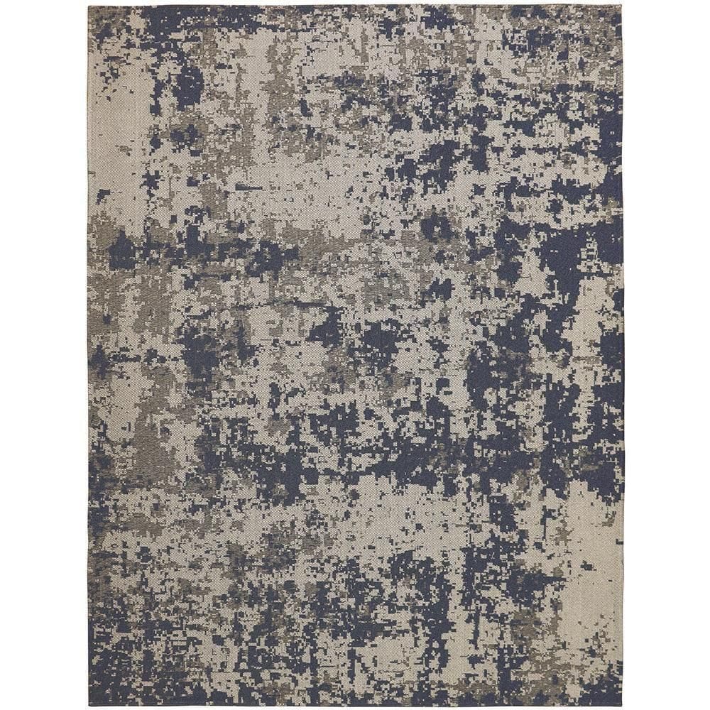 Tapete P/ Sala Serido B2694 L.grey/navy 2,30x3,00 São Carlos