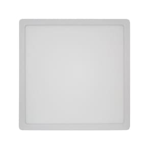 Painel Led Sobrepor 24w 6500k Quadrado Branco - 24w