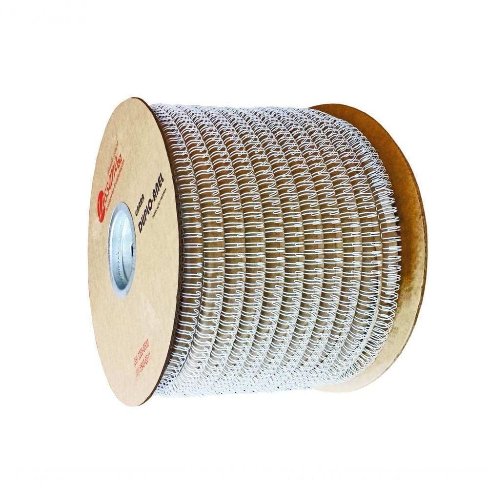 Bobina De Garras De Duplo Anel Wire-O 3X1 1/4 20 Folhas Azul