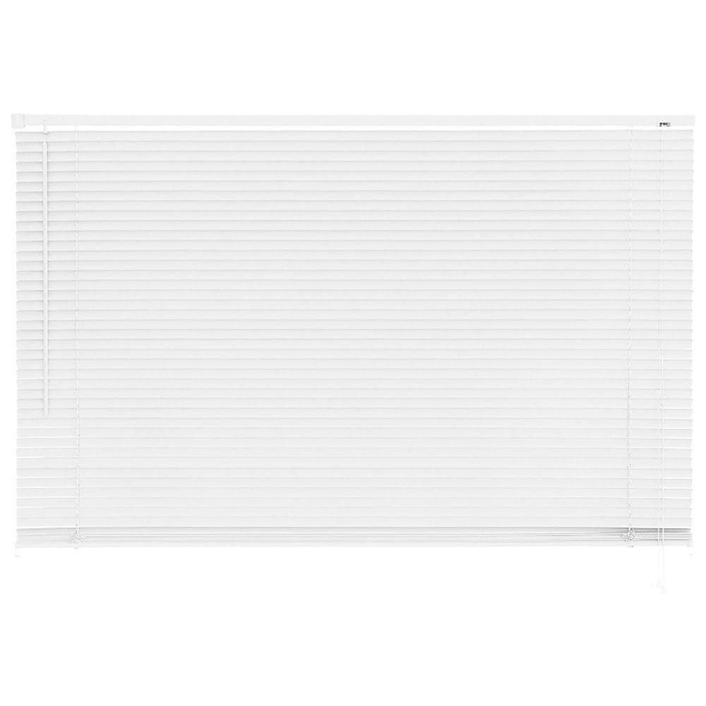Persiana Horizontal Branca 140x160 Cm - Atlas