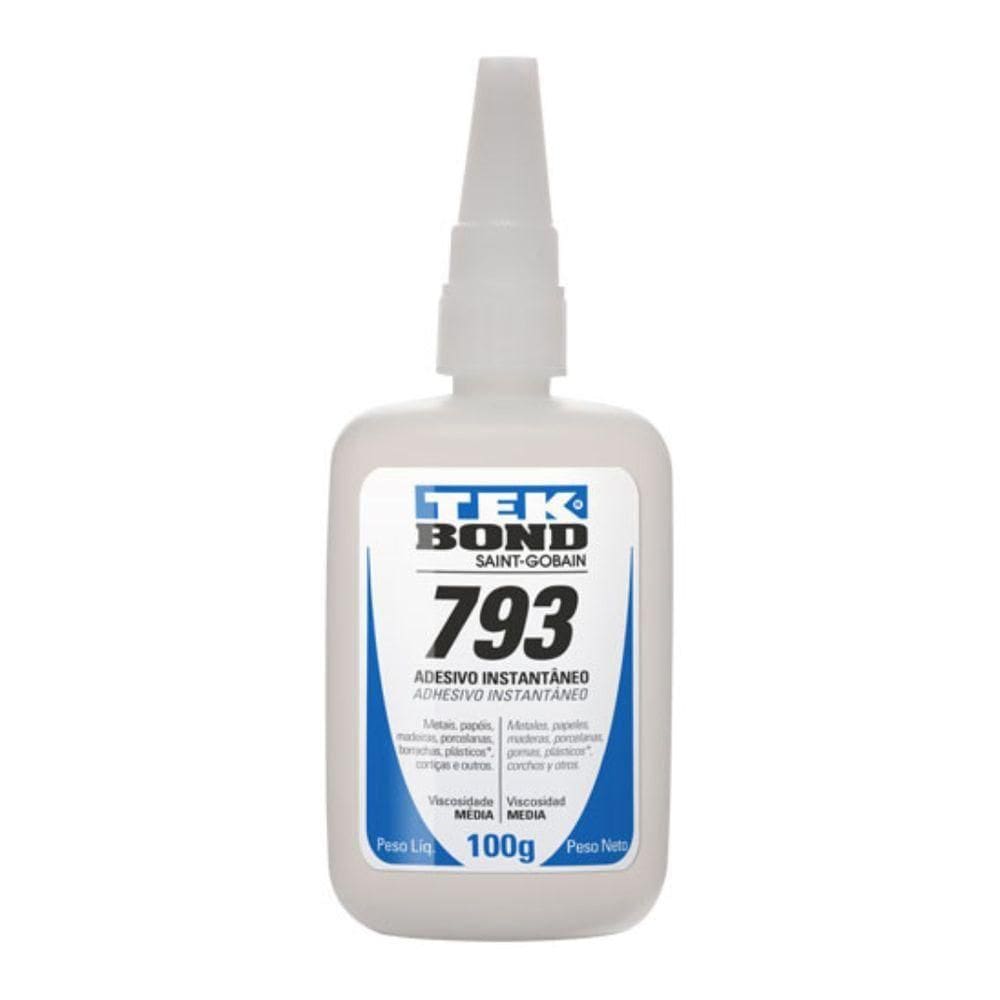 Adesivo Instantâneo 793 100gr - Tekbond