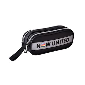 Estojo Duplo Escolar Now United Preto - Clio