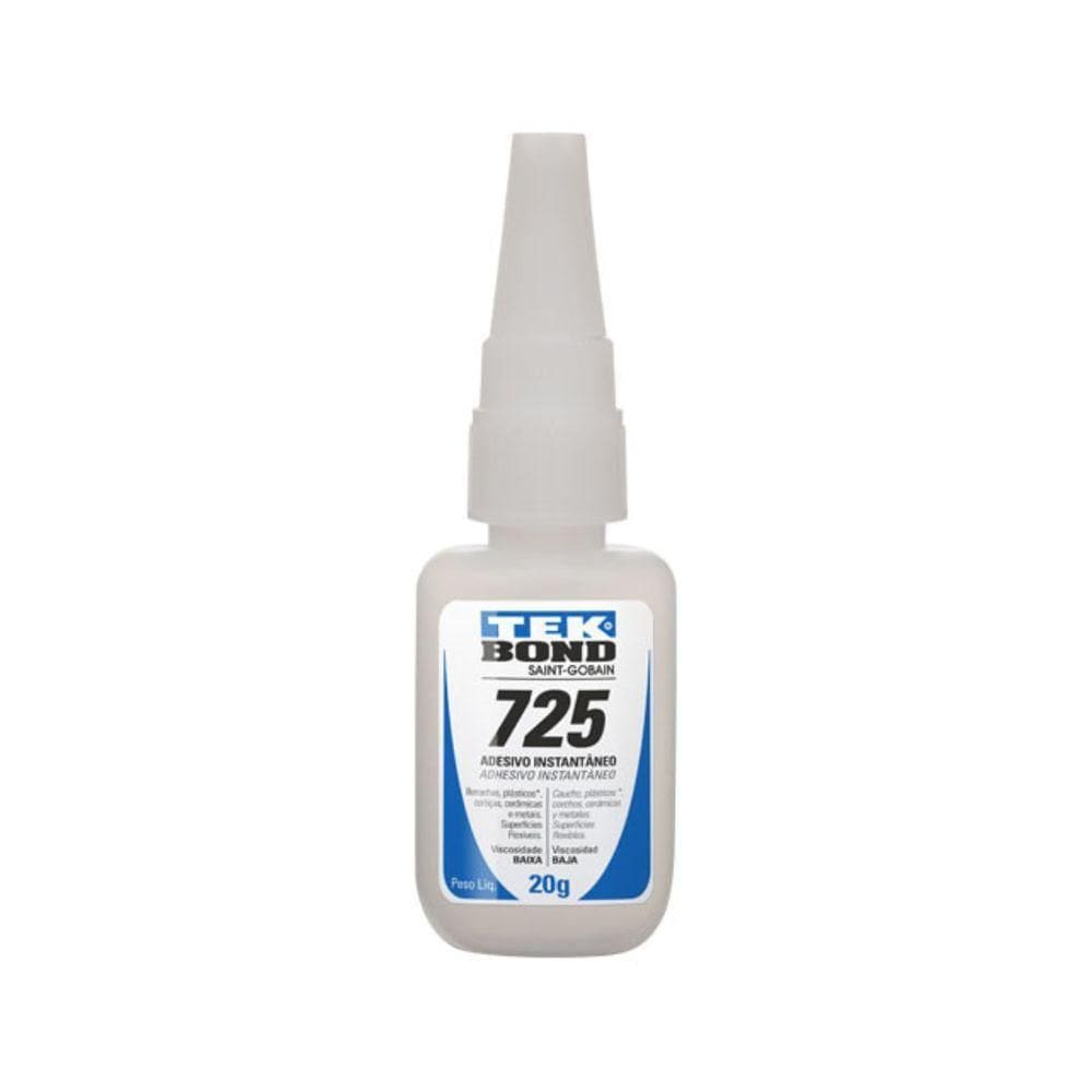 Adesivo Instantâneo 725 20gr - Tekbond