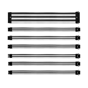 Kit De Cabo De Extensão Sleeved Psu 30 Cm Com Capa De...