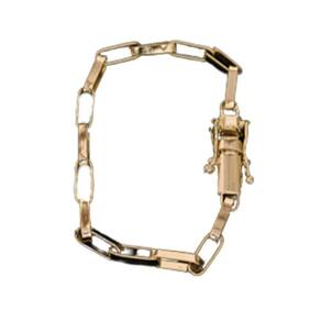 Pulseira Tijolinho Pussera Moeda Antiga 4mm Nao Enferruja
