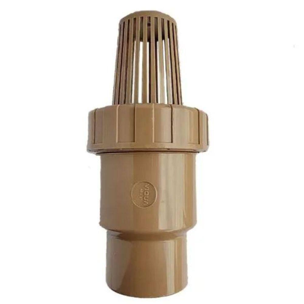 Válvula De Retenção Pvc Roscavel 1.1/2 Polegada- Viqua