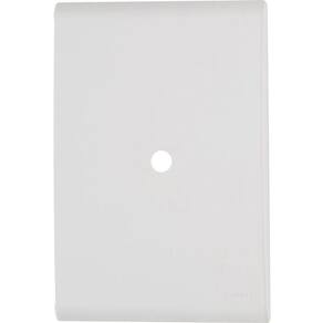 Placa Com 1 Furo 9,5mm 4 X 2 Tramontina Liz Branca - Tramontina