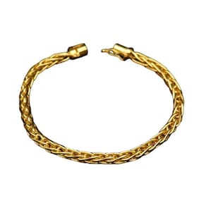 Pulseira Palmeirinha Moeda Antiga 6mm Nao Descasca