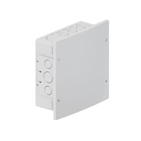Caixa De Passagem Embutir Pvc 20x20cm Branca Tigre