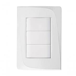 Placa Cega 2x4 Com Suporte Branca 50529 Tendeza - Pezzi