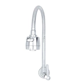 Torneira Gourmet Parede Flexível Cozinha De Luxo 1/4 De Volta