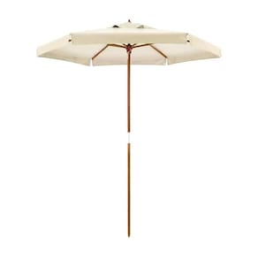 Ombrellone Madeira Cobertura Pvc 2,00 Metros Creme Bel Lazer