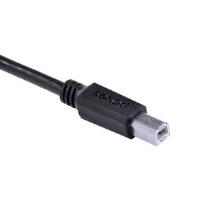 Cabo Usb Tipo C Para Usb B 2.0 1m Preto - Pucbp-1