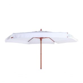 Ombrellone Madeira Cobertura Pvc 2,00M Branco Bel Lazer