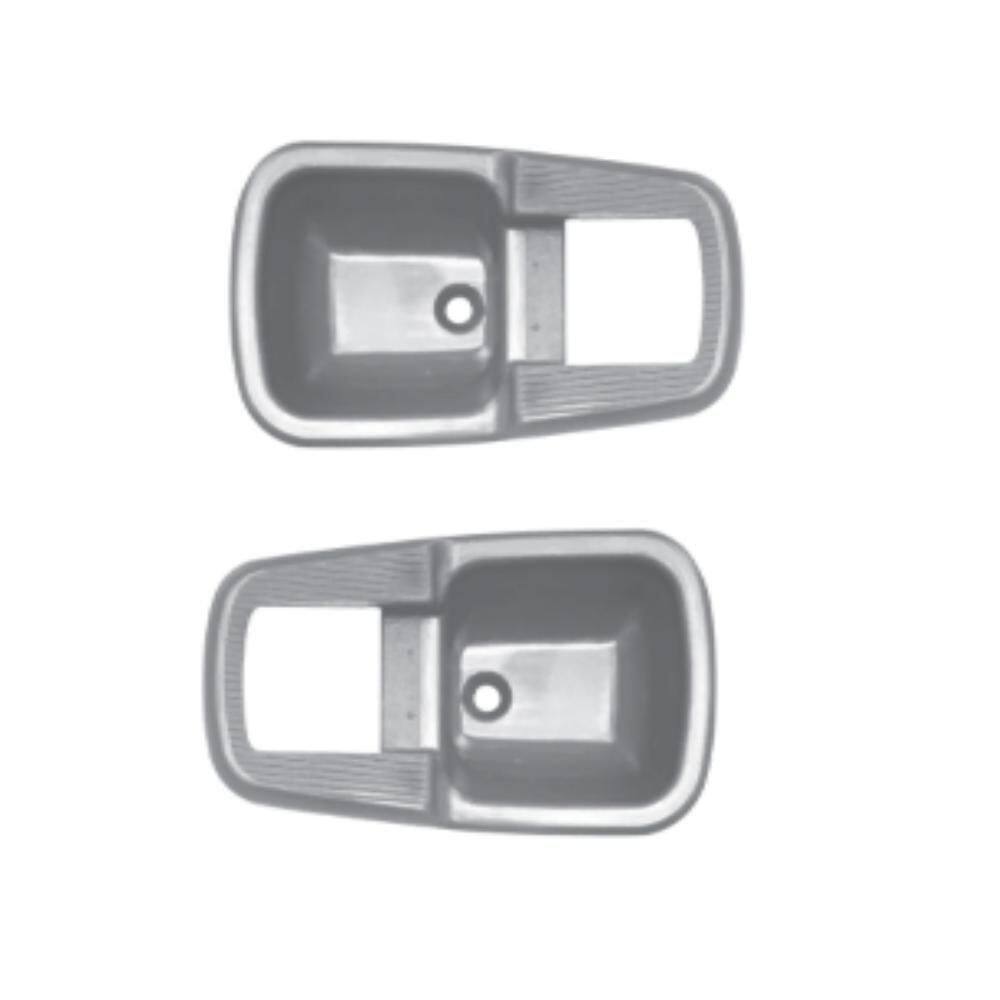 Par Moldura Maçaneta Int Brasilia Fusca Titan Worker Cinza - Par - 2