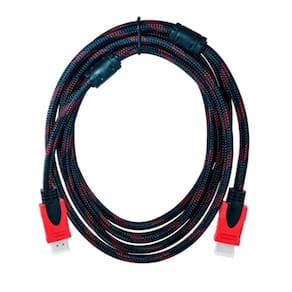Cabo Hdmi Macho X Macho 3,0 Metros Com Malha De Nylon