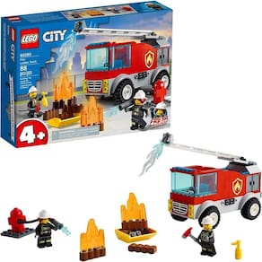 Lego City Caminhão Dos Bombeiros Com Escada - 60280