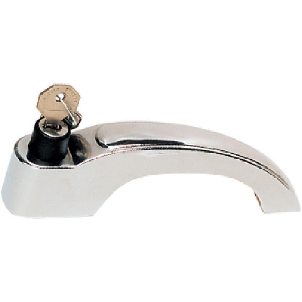 Maçaneta Externa Porta Direito Scania 111 Cromada [f103]