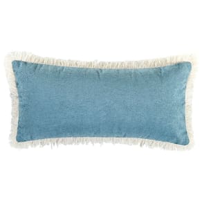 Kit 04 Capas De Almofadas Nature 60cm X 30cm - Celeste