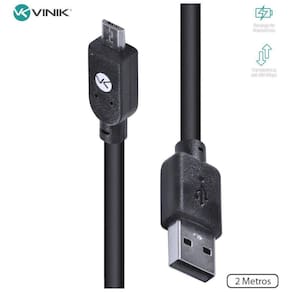 Cabo Usb X Micro Usb B 2.0 1.8m Preto Musb-2