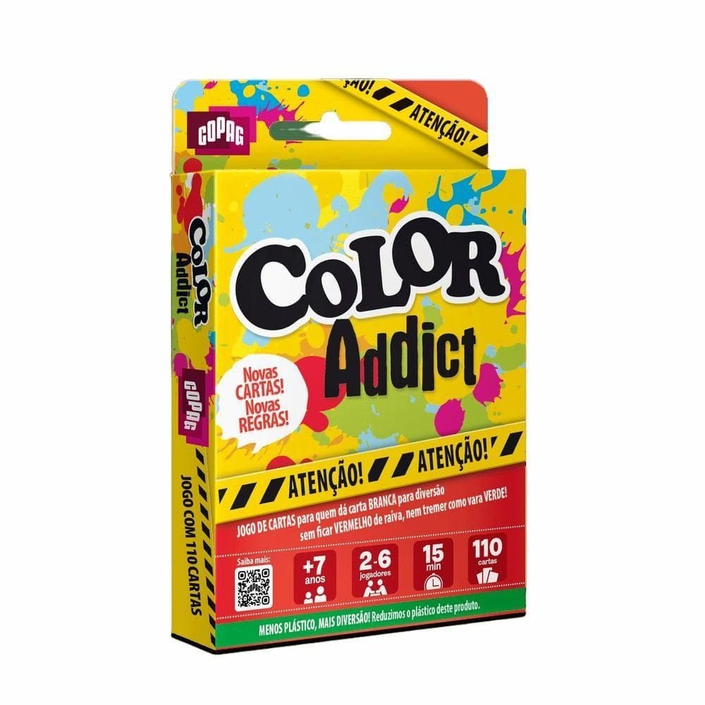 Jogo Color Addict Com 110 Cartas - Copag