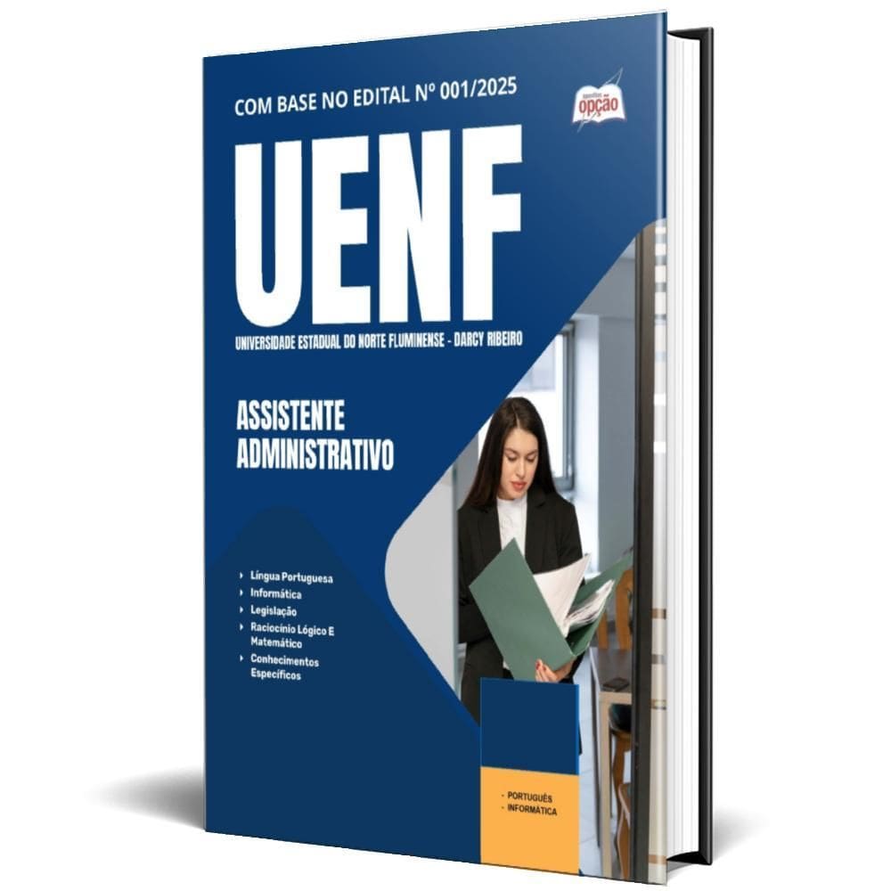Apostila Uenf 2025 - Assistente Administrativo